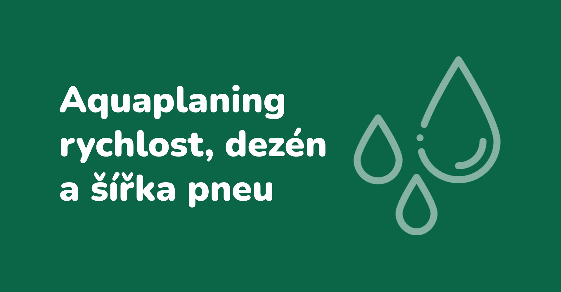 Aquaplaning