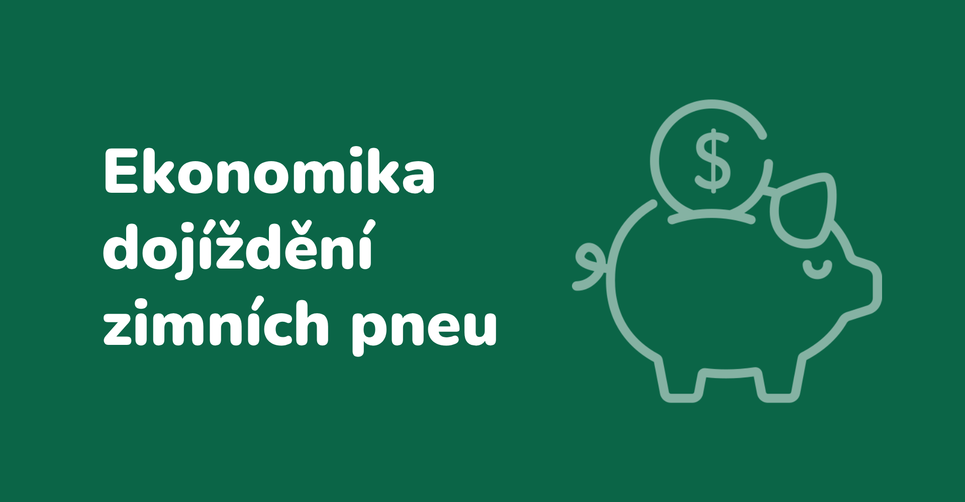 Ekonomika dojíždění zimních pneumatik v létě