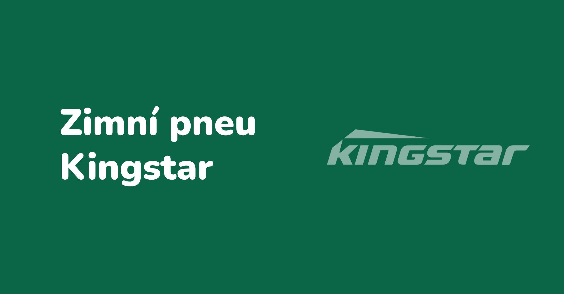 Zimní pneumatiky Kingstar