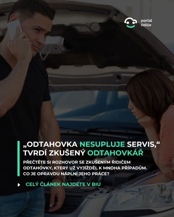 Odtahovka nesupluje servis na cestách, i když si to někteří řidiči myslí. Úkolem odtahovkáře je zajistit základní úkony...