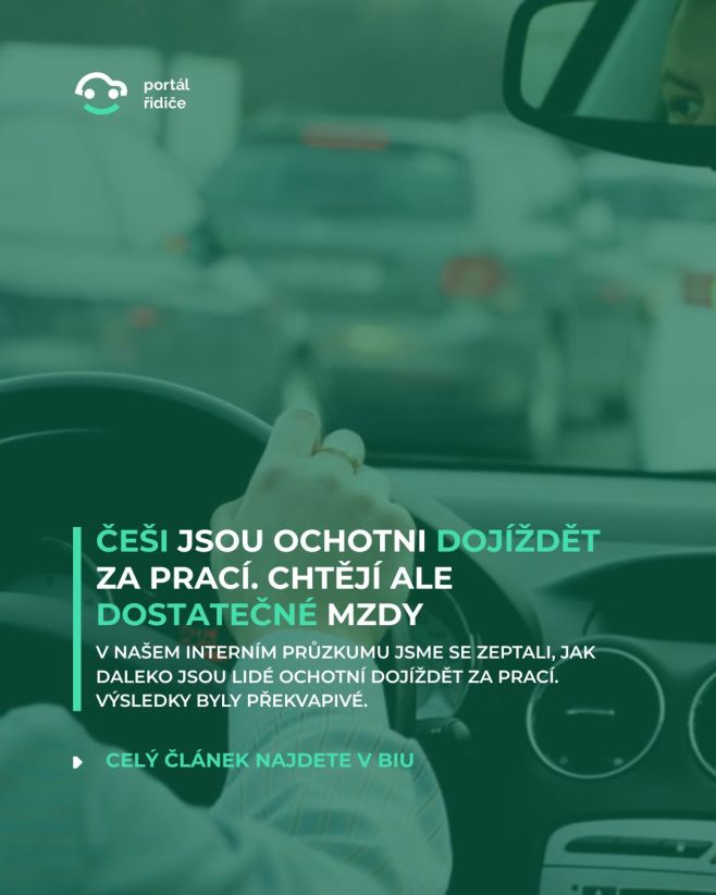 Dojíždění za prací není příjemné skoro pro nikoho. 🚗Ale někdy je nutné, když v okolí bydliště nenajdete žádné vhodné volné...